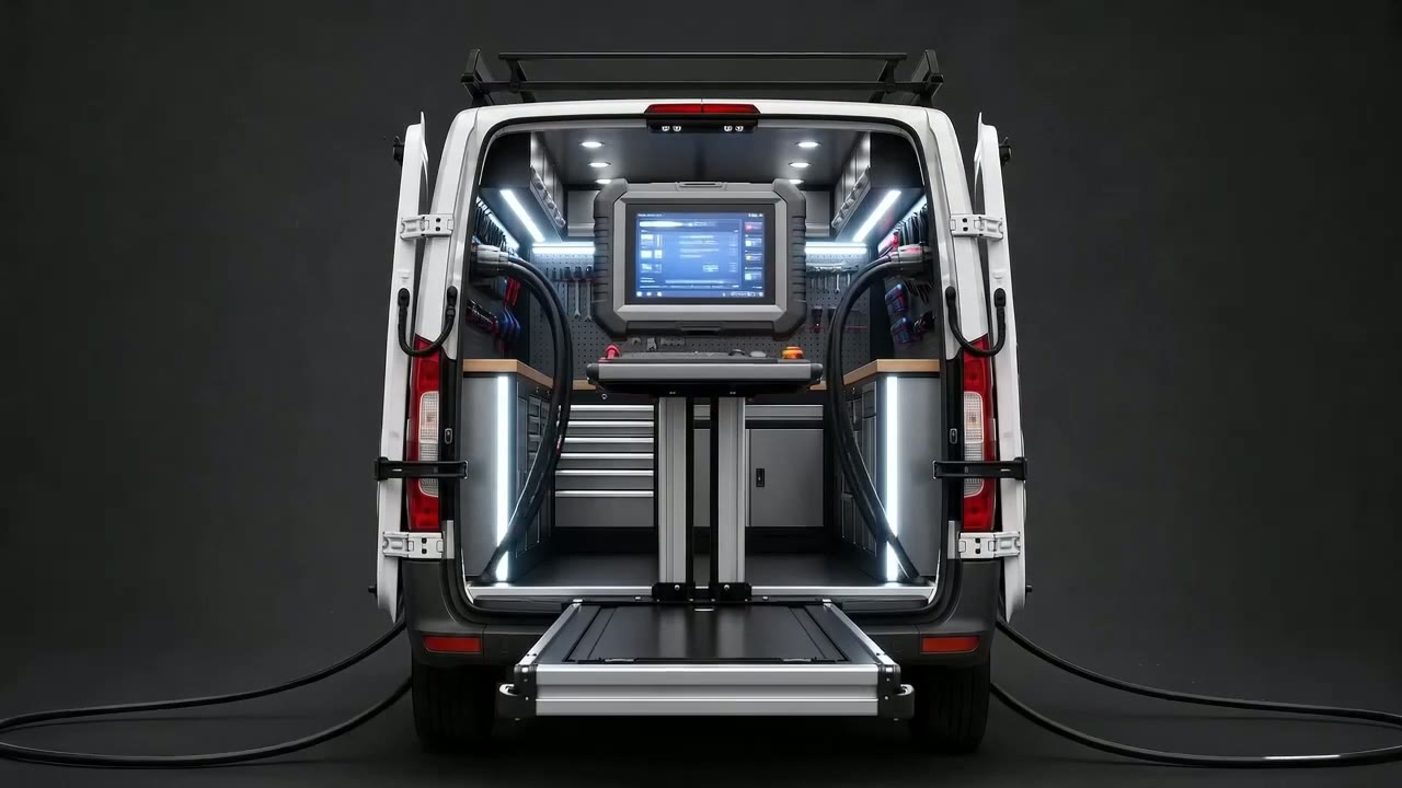 Filip's Automotive mobile auto electrician van in Canberra